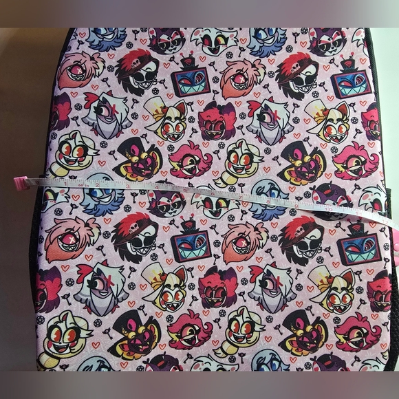 Hazbin Hotel Bookbag Backpack Charlie Lucifer Rosie Nifty Angel DustAlastor etc - Picture 7 of 8